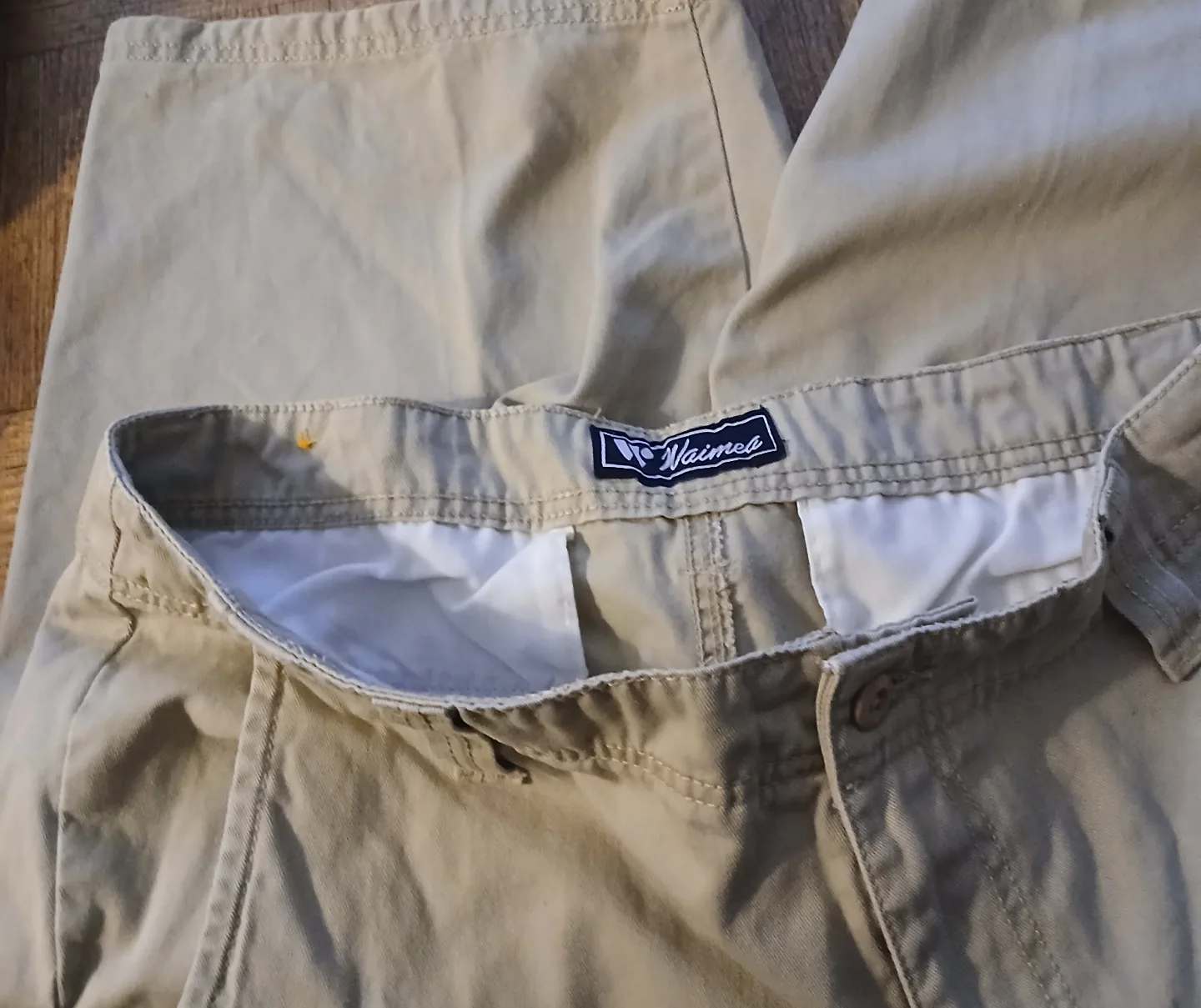 Wainma Khaki Chino Shorts thumbnail