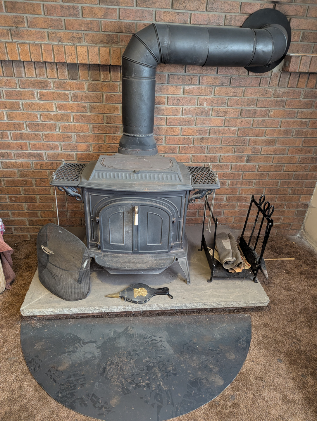 Cast Iron Wood Burning Stove
