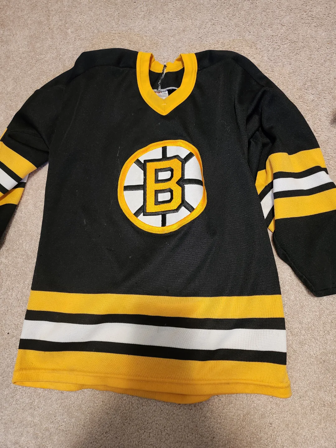 Vintage CCM Boston Bruins #9 Weiler Hockey Jersey thumbnail