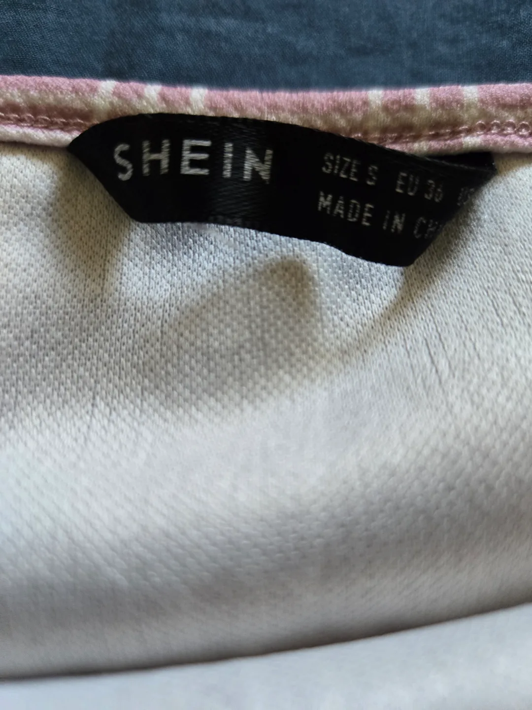 Pink and White Plaid Mini Dress, Size Small image indicator(2)