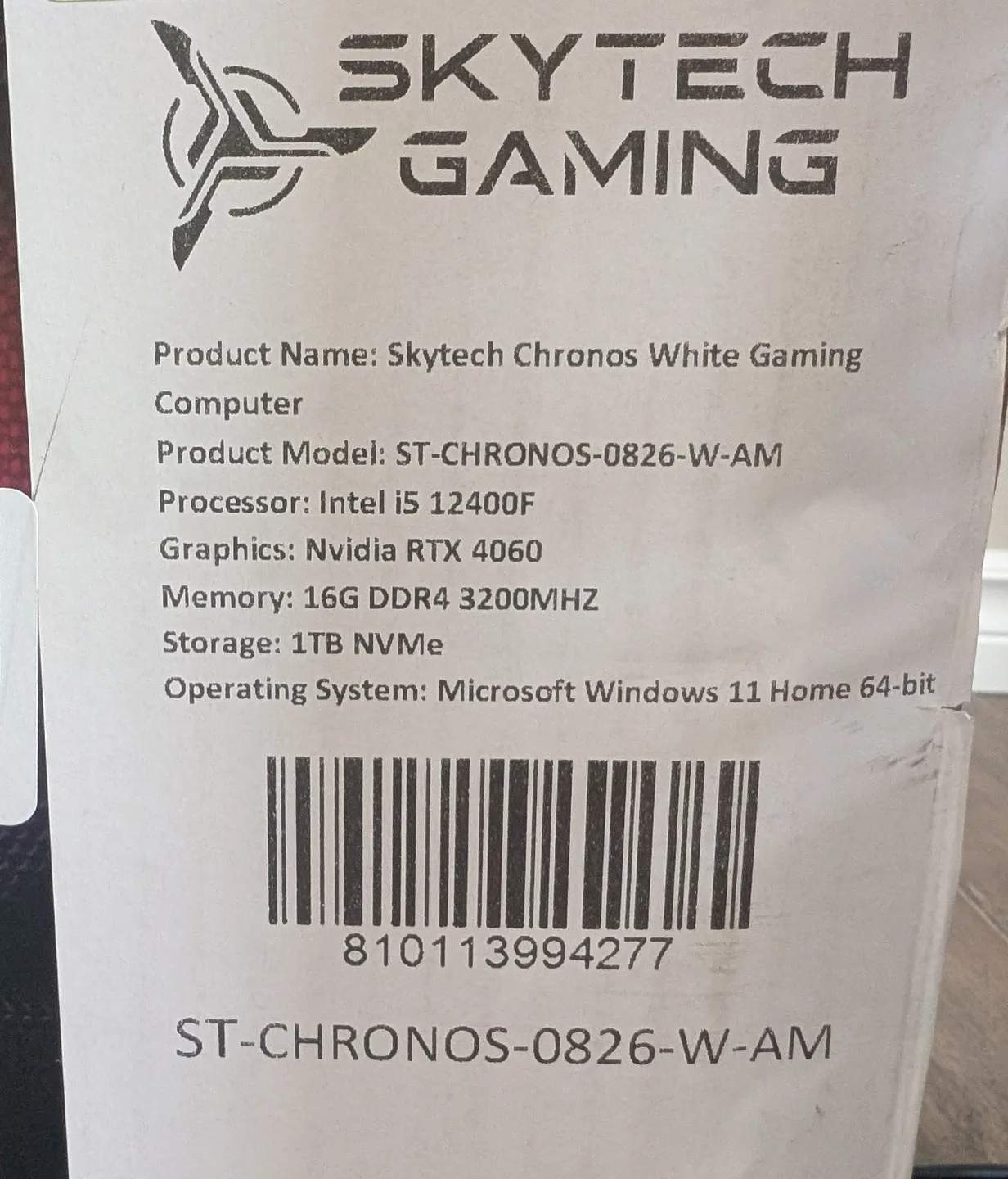 Brand New Skytech Chronos Gaming Computer For Sale image indicator(9)