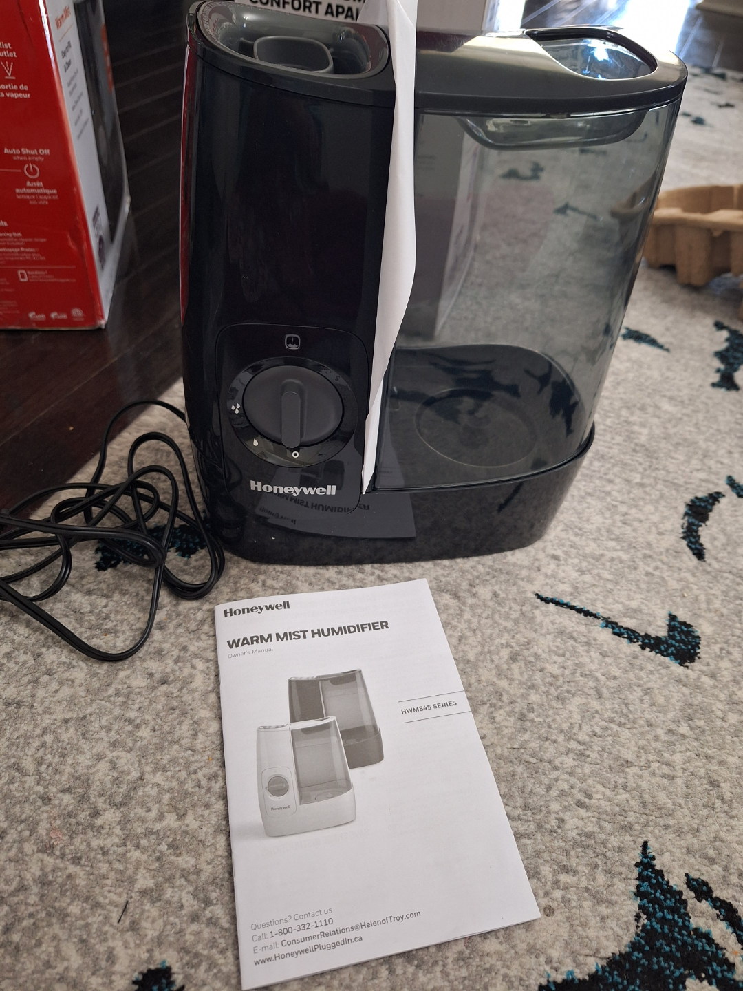 Honeywell Warm Mist Humidifier - Soothing Comfort - photo 2