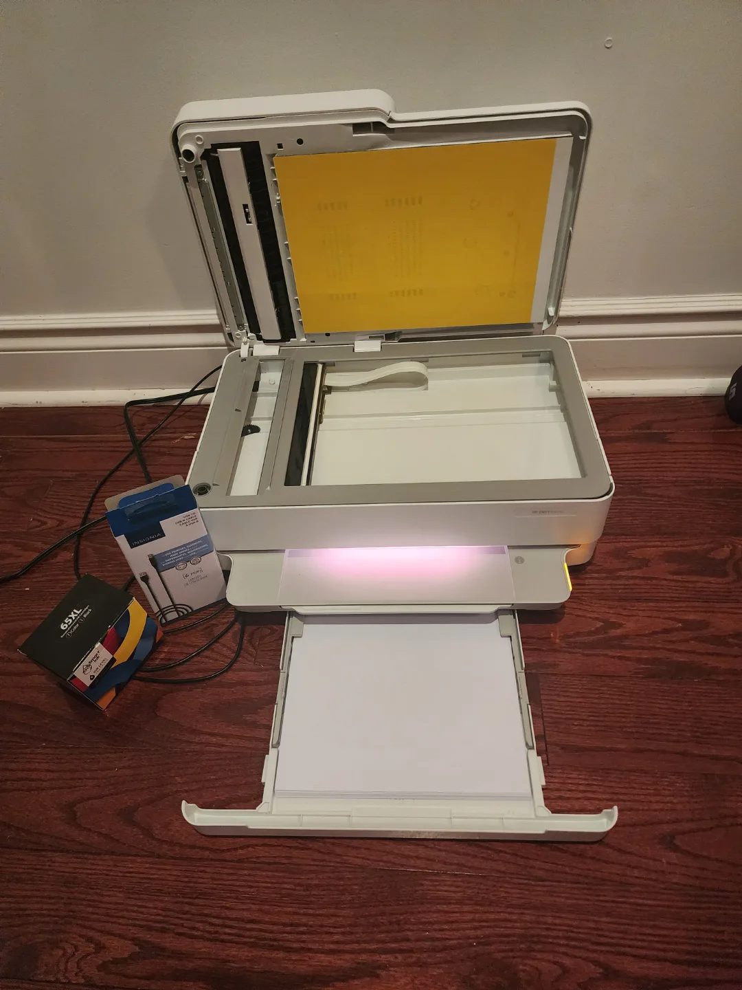 HP ENVY 6455e colour Printer and scanner with new ink image indicator(3)