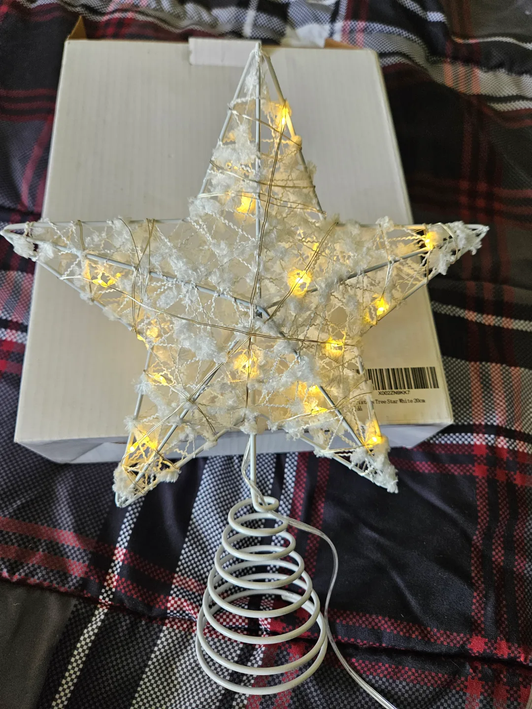 White LED Star - Tree Topper image indicator(3)