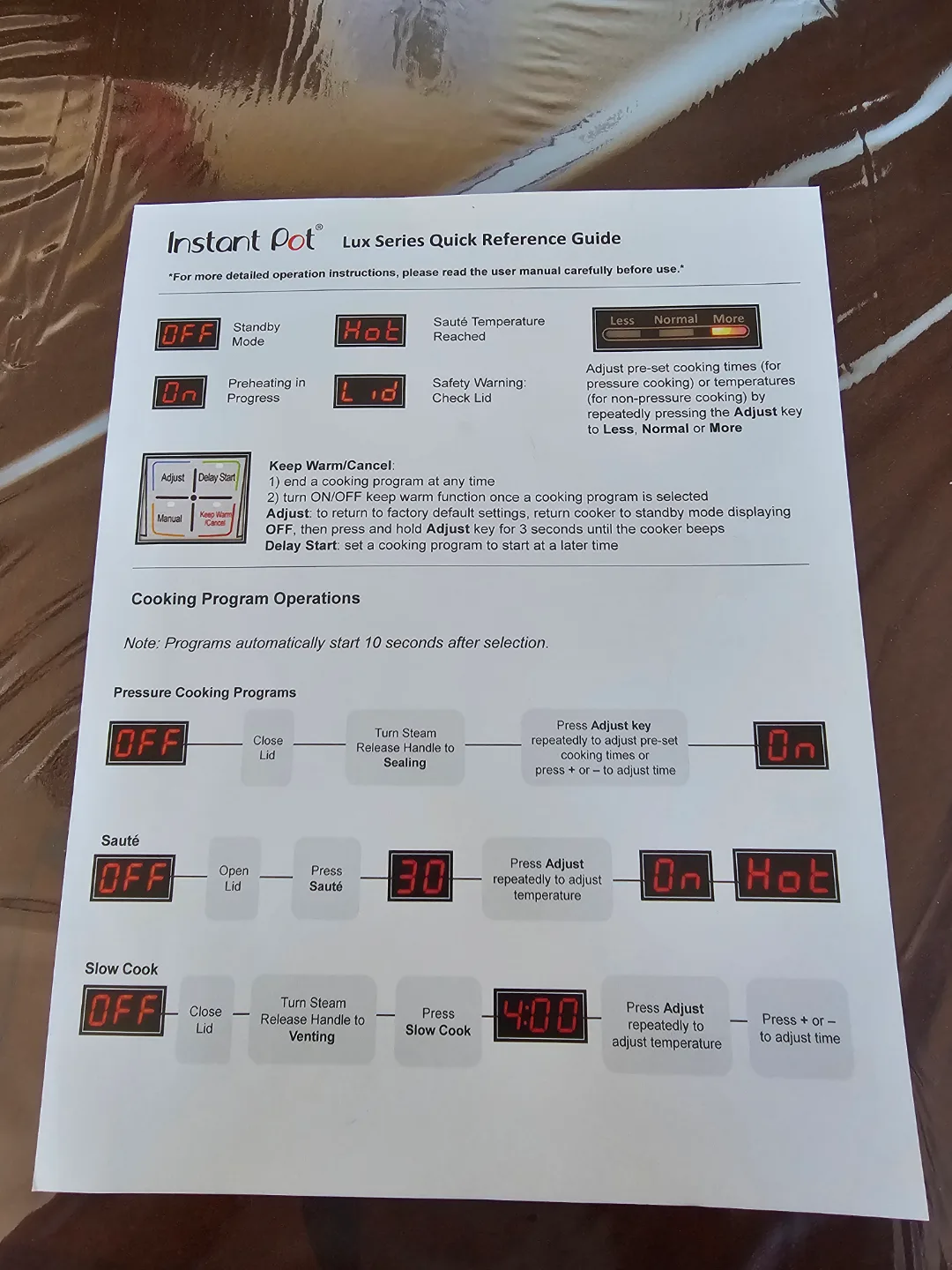 Instant Pot 6 QT. 6-in-1 Multi-Use Electric Pressure Cooker image indicator(5)