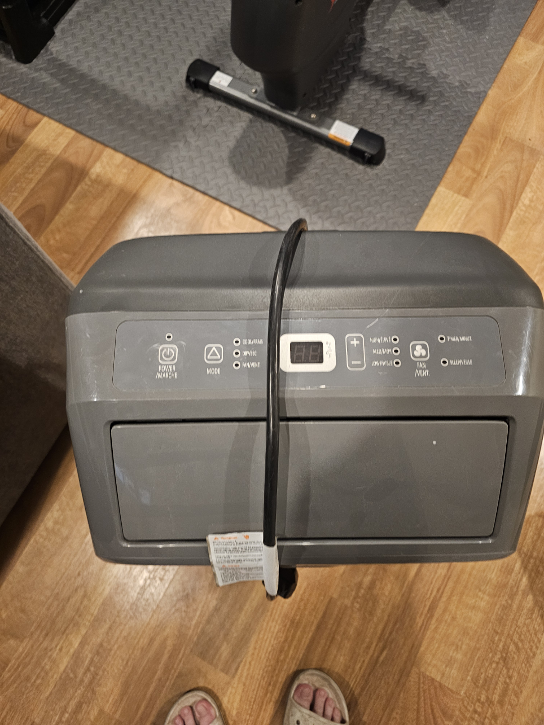 Portable Air Conditioner with Exhaust Hose and Window Kit - photo 2