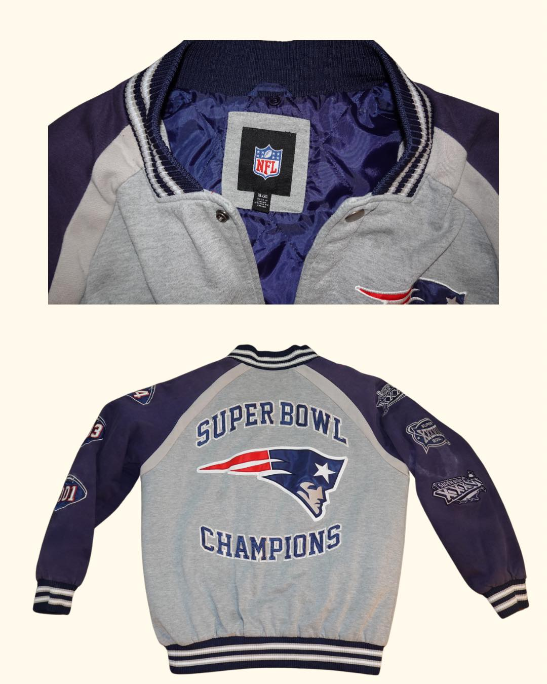 New England Patriots Varsity Jacket - photo 3