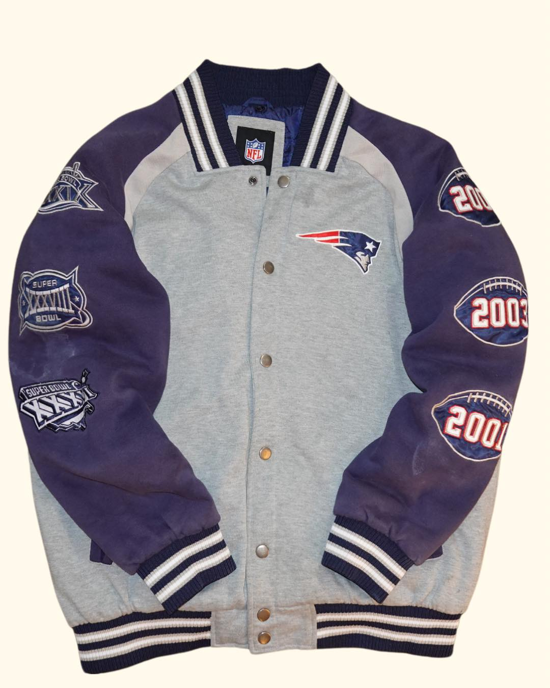 New England Patriots Varsity Jacket - photo 2