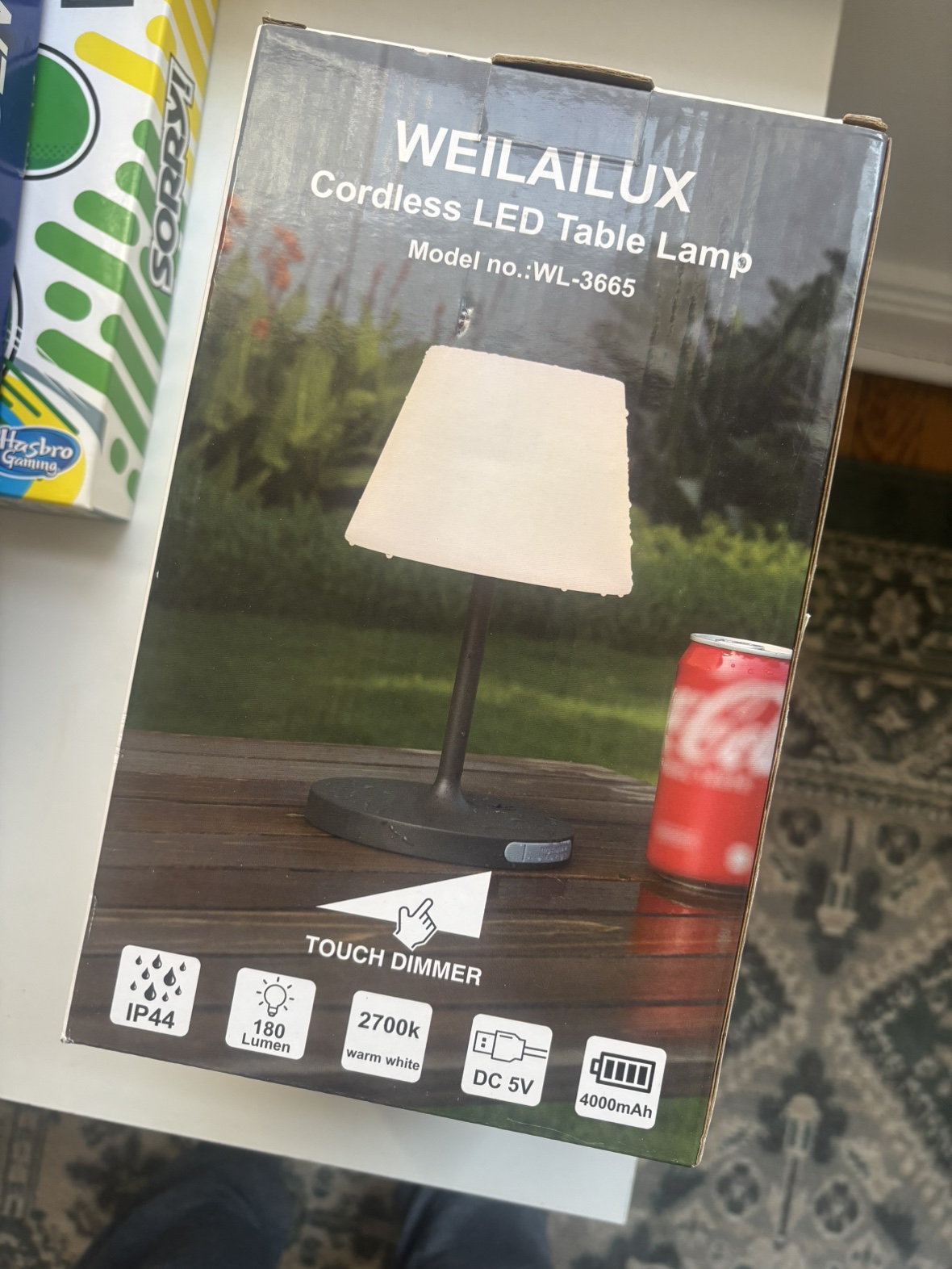 WEILA LUX Cordless LED Table Lamp - WL-3665