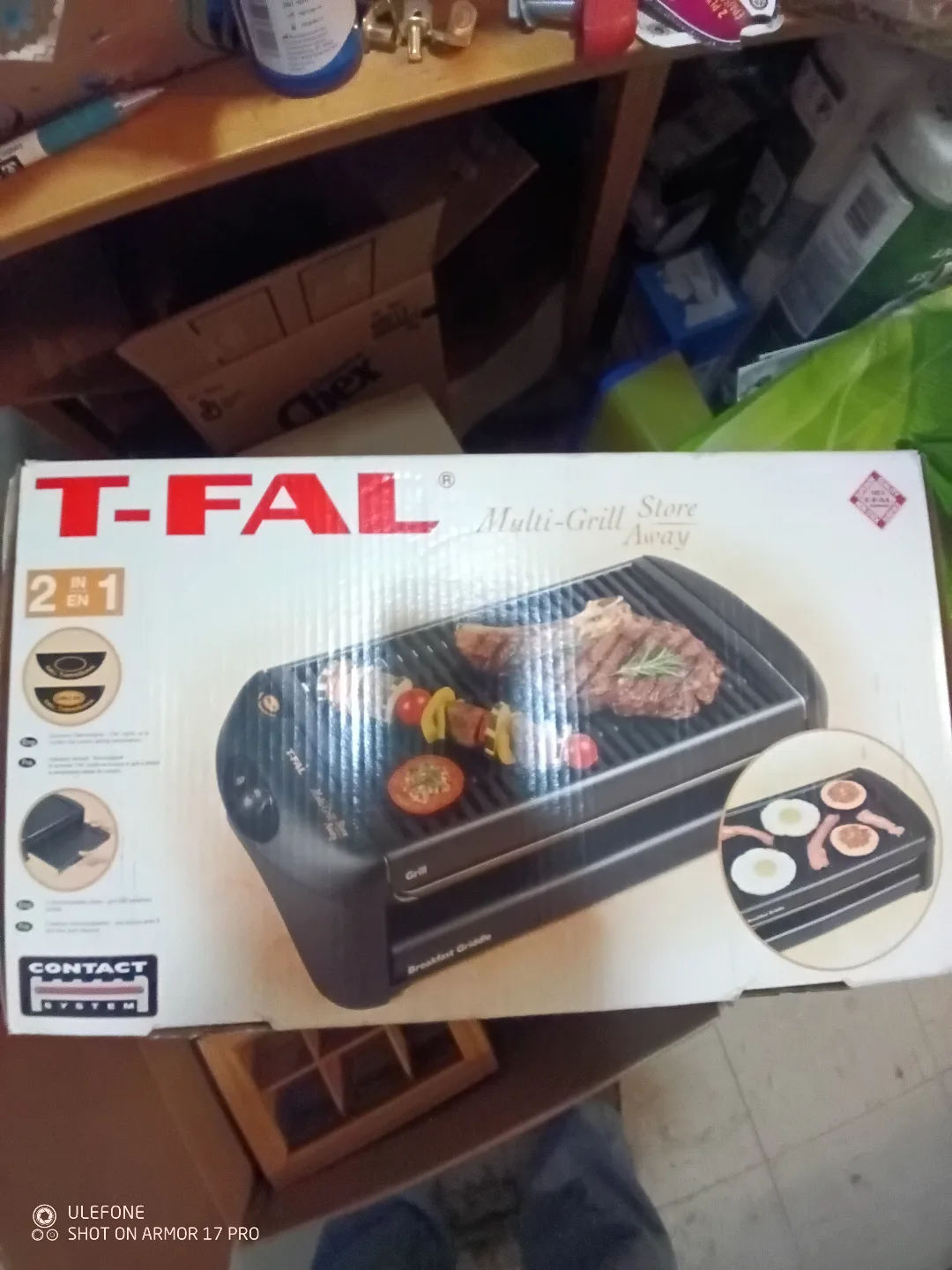 T-FAL Multi-Grill Store Away - Brand New in Box thumbnail