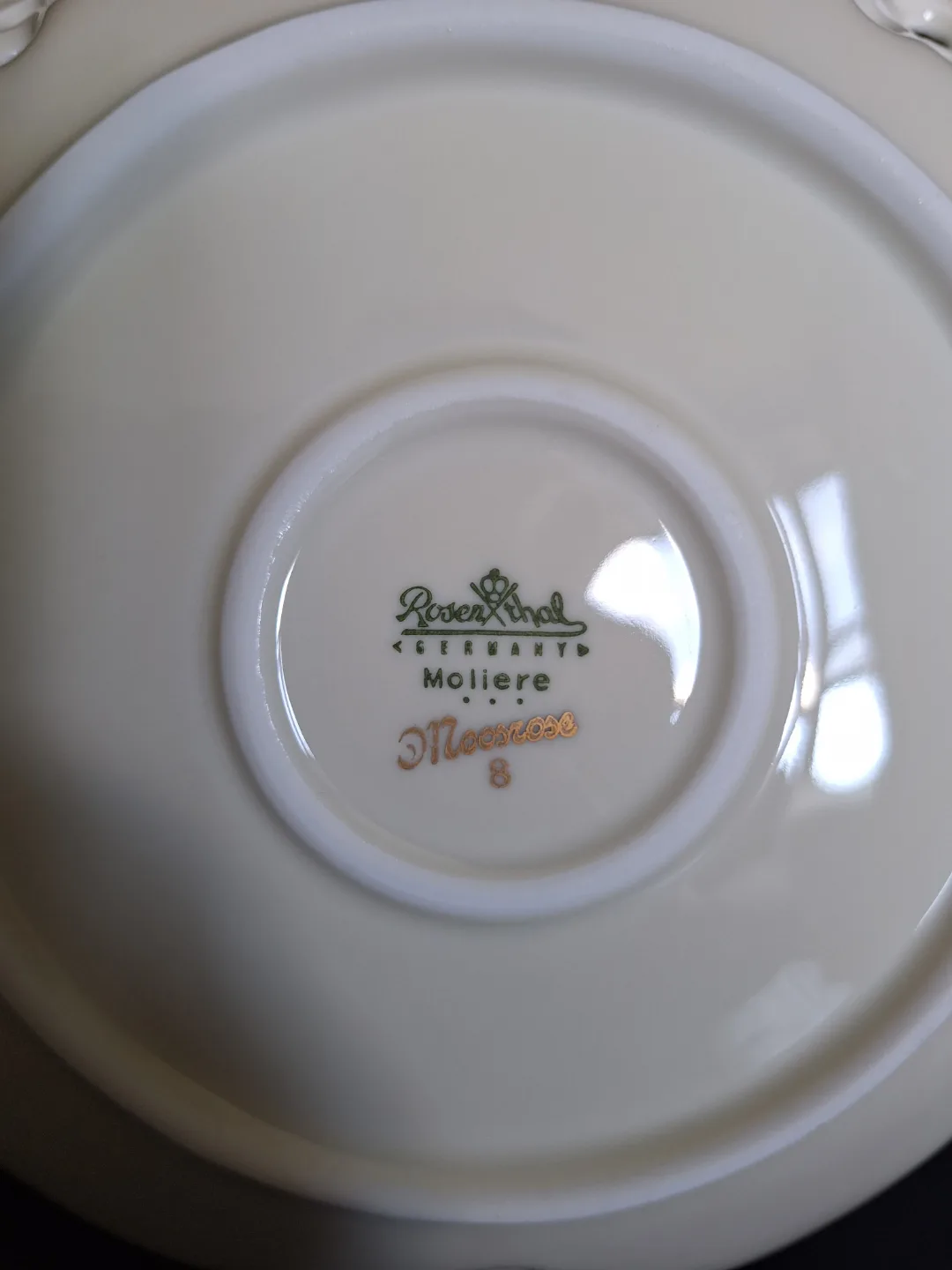 Rosenthal Moliere Rose Pattern Porcelain Serving Dish image indicator(6)