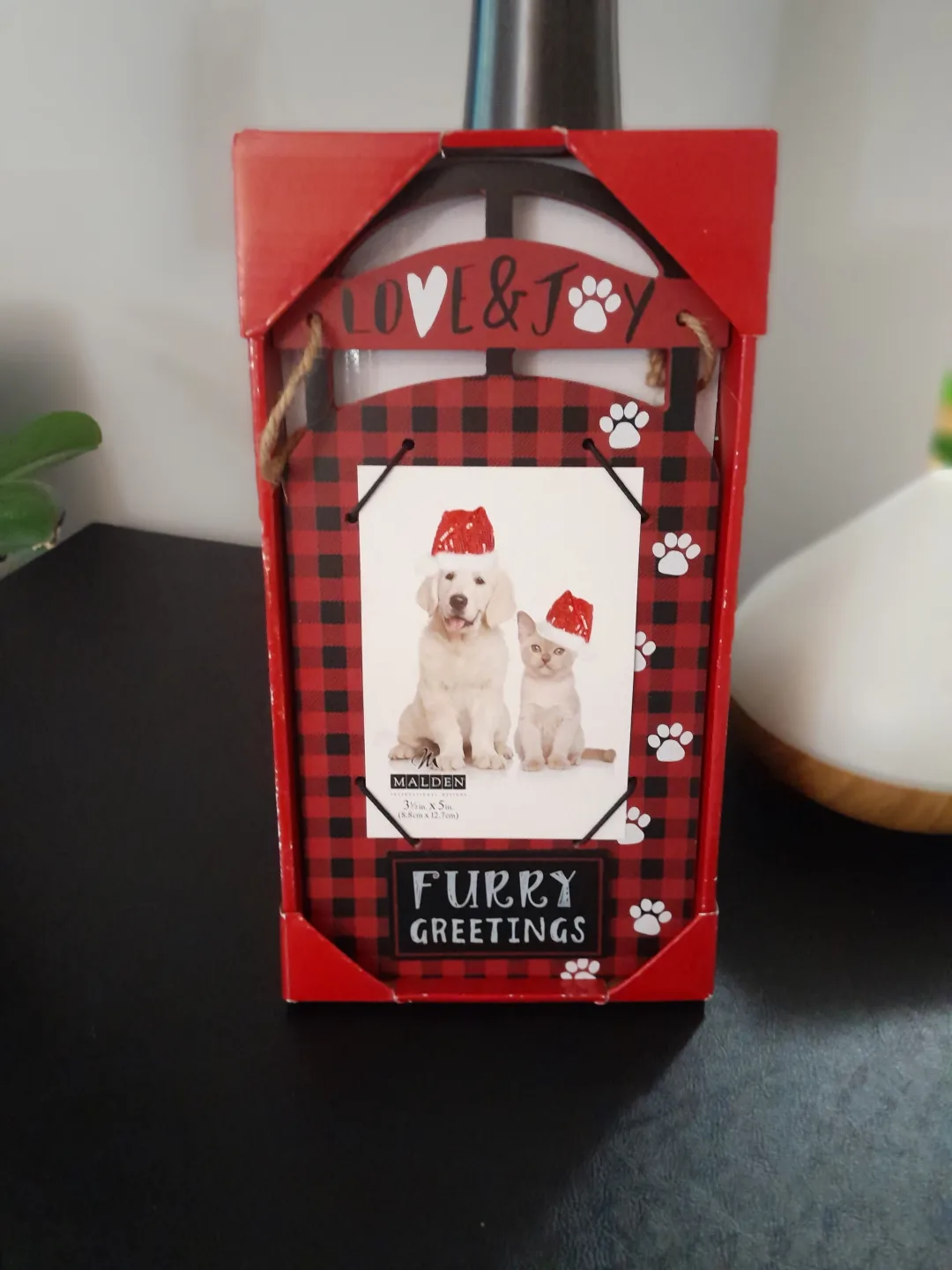 Holiday Pet Photo frame🏒 thumbnail