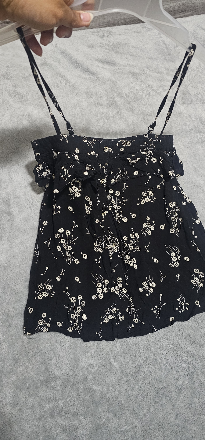 By Henry Holland Black Floral Cami Size 6