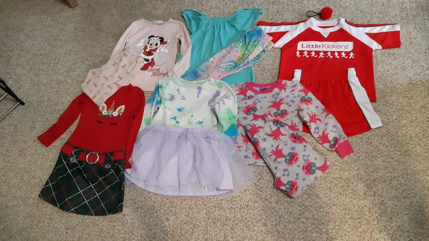 little girls clothes size 5-6 image indicator(2)