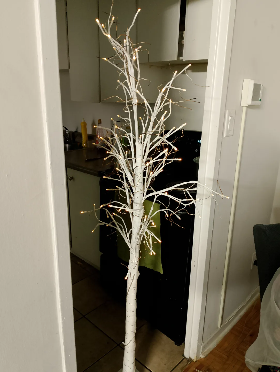 Moving sale LED Birch Tree Light image indicator(3)