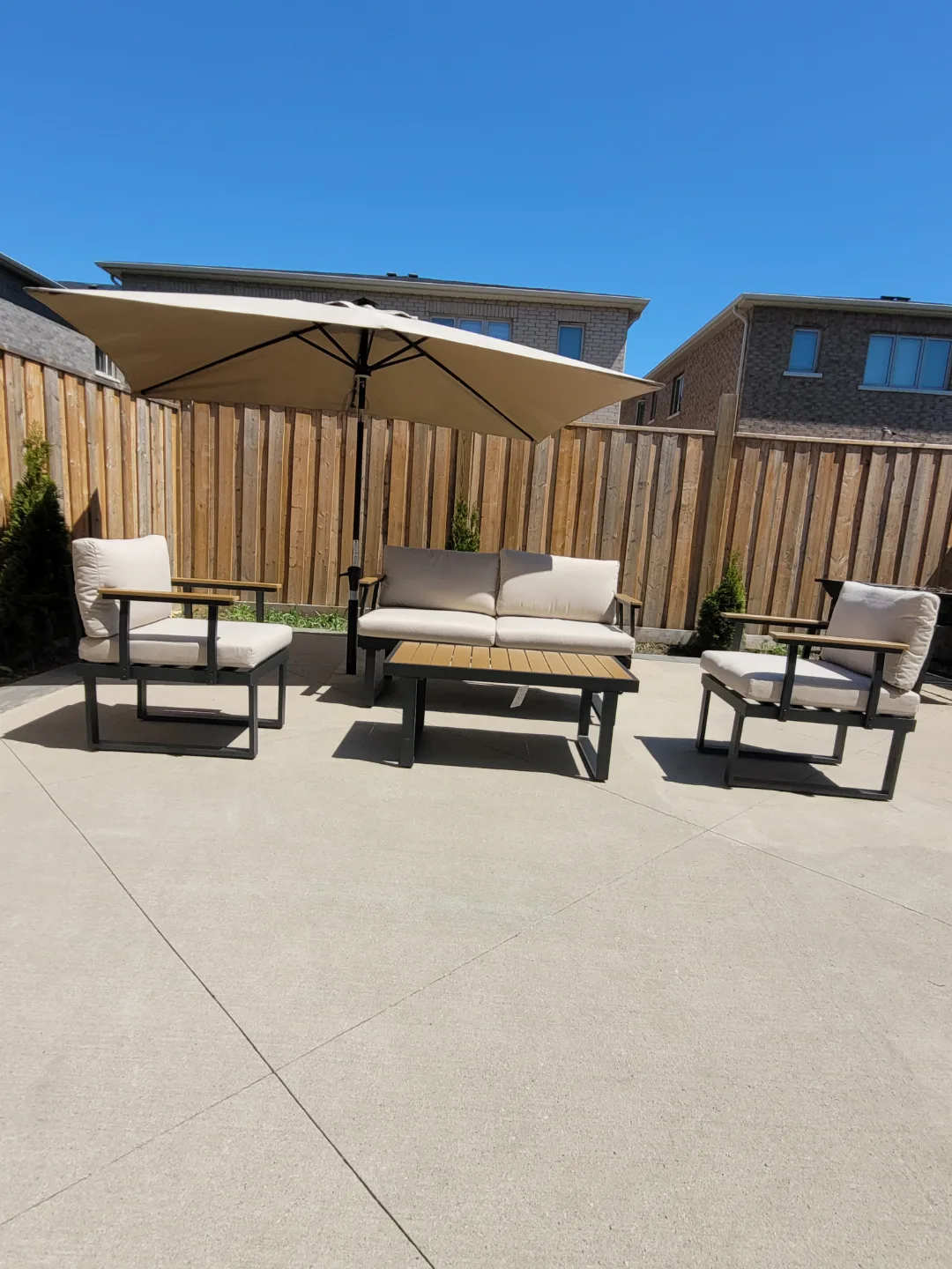 Aluminum Outdoor Patio Conversation set thumbnail