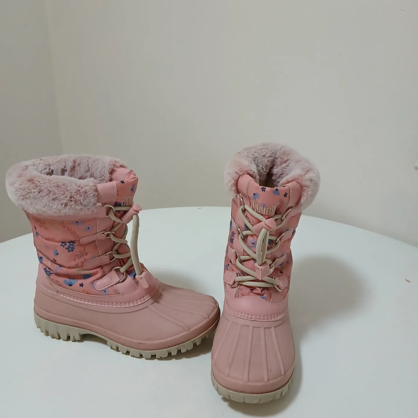Cougar Girls' Pink Winter Boots Size 3 image indicator(2)