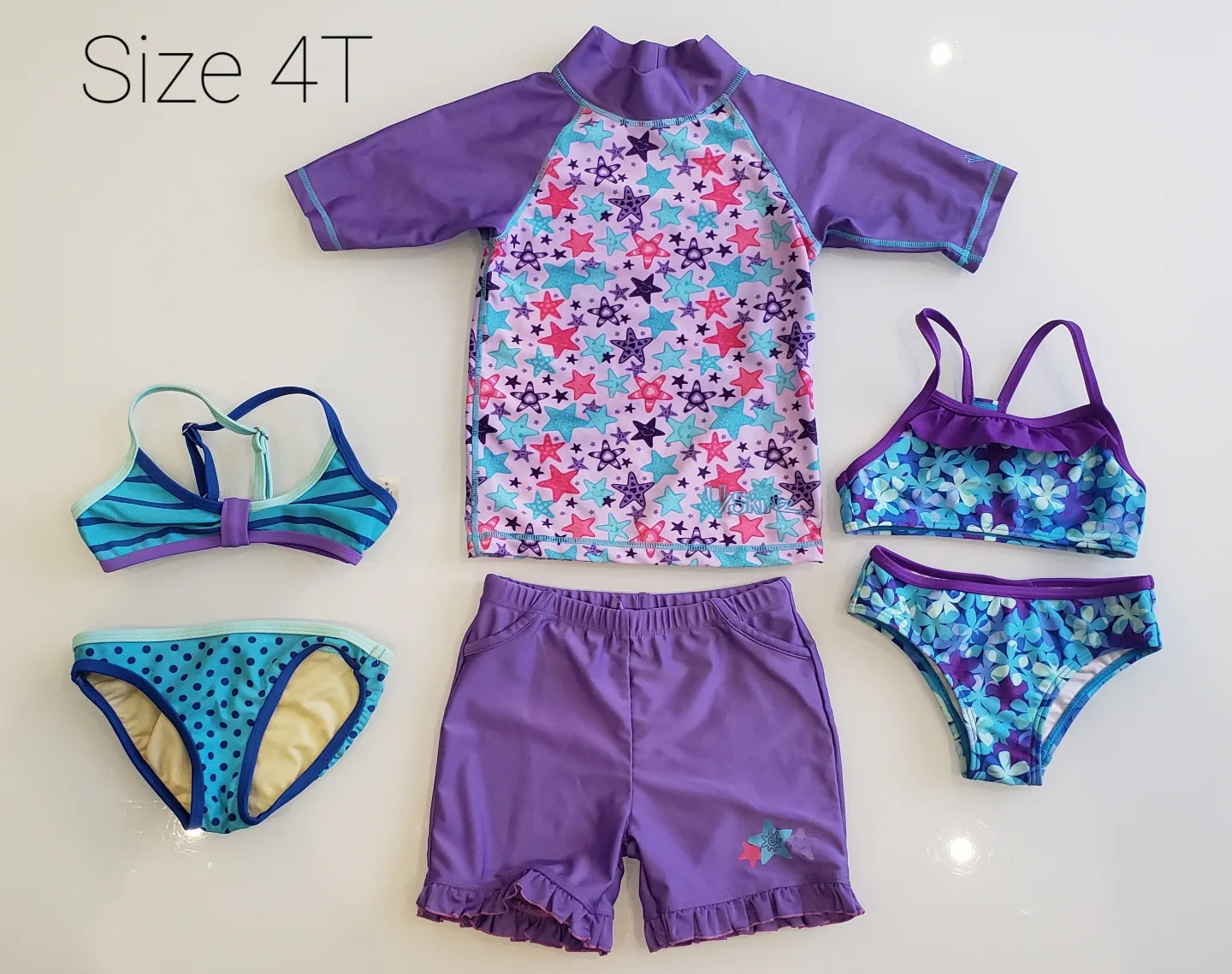 Girls' Speedo Swimsuits - Size 8 & 10 - Various Styles image indicator(10)