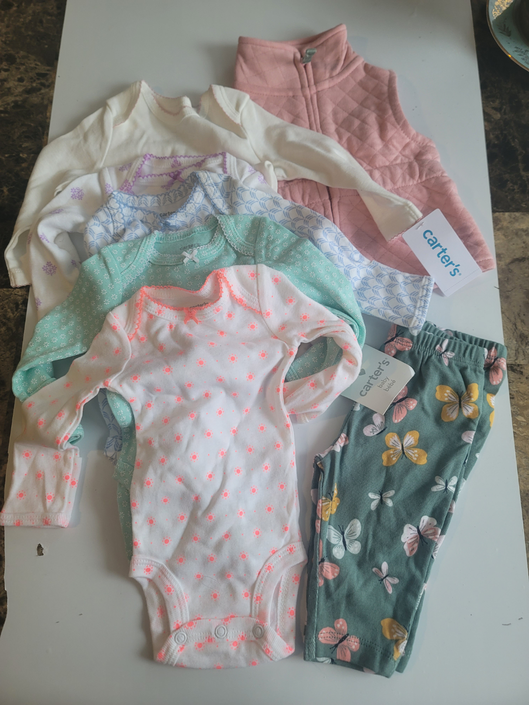 Carter's Baby Girl Clothes Bundle