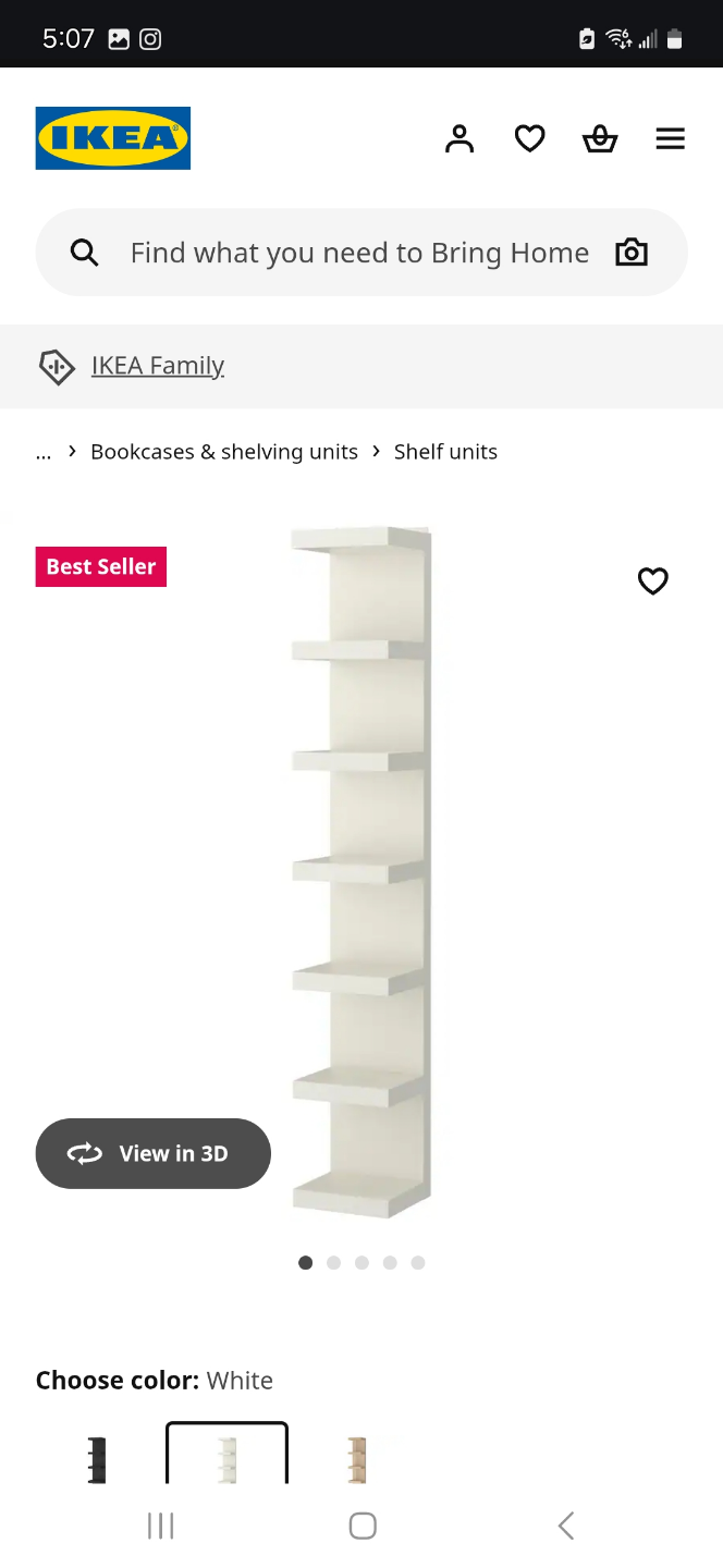 IKEA Lack Wall Shelves - White - Pair - photo 4