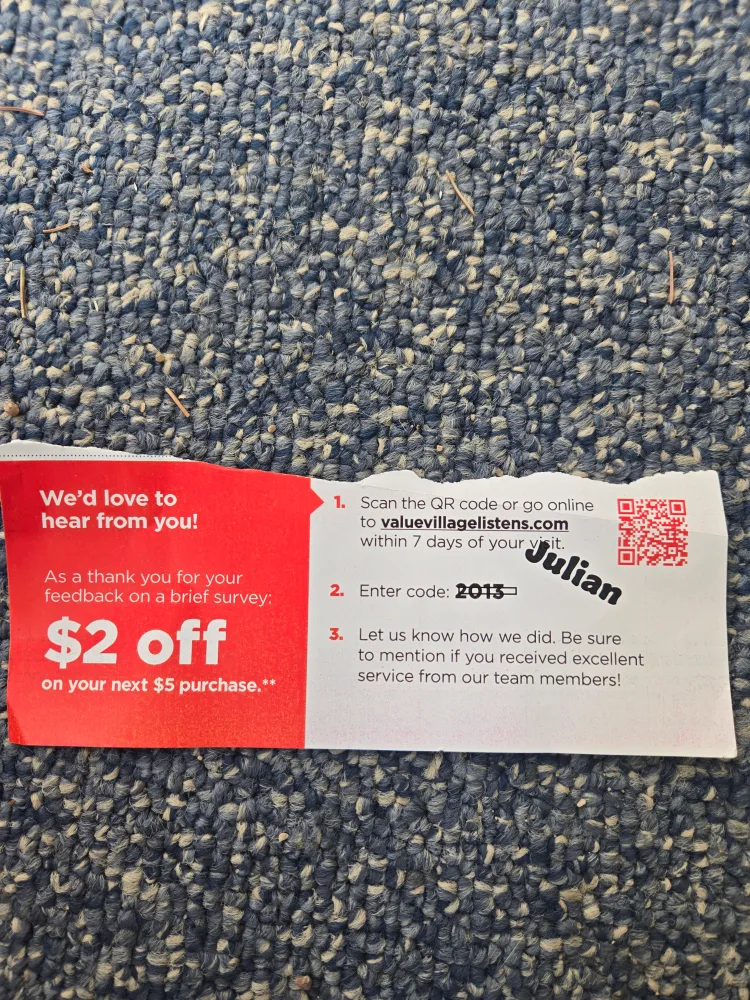 $2 off Value Village coupon thumbnail