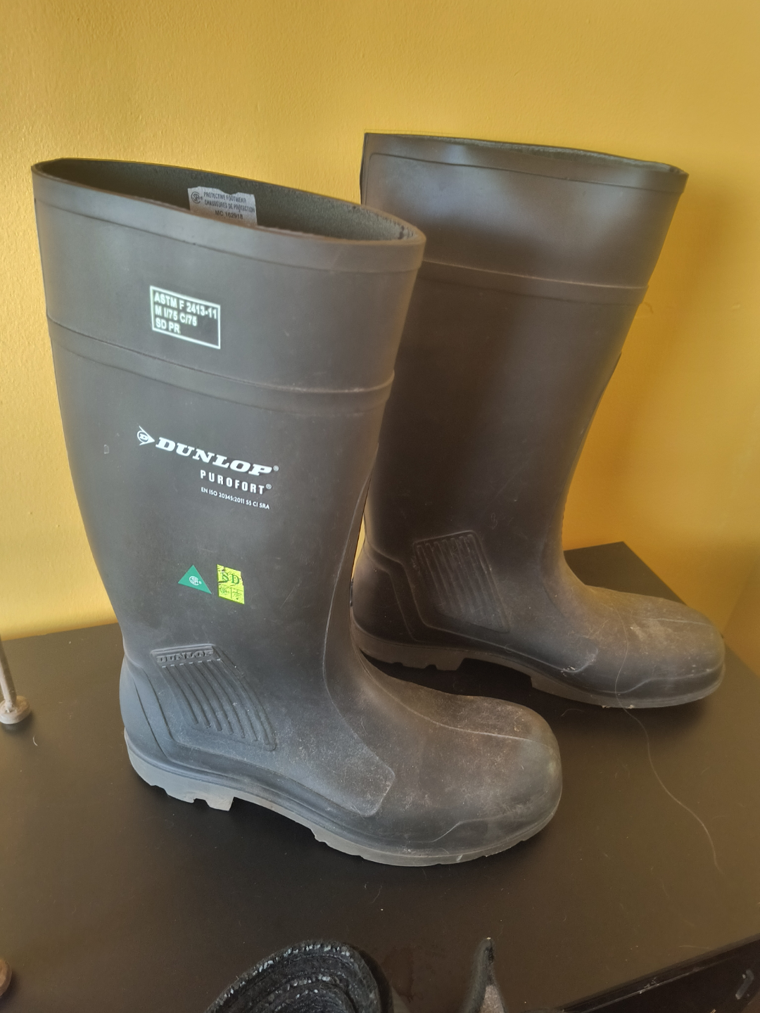 Dunlop Purofort Steel toe Work Boots