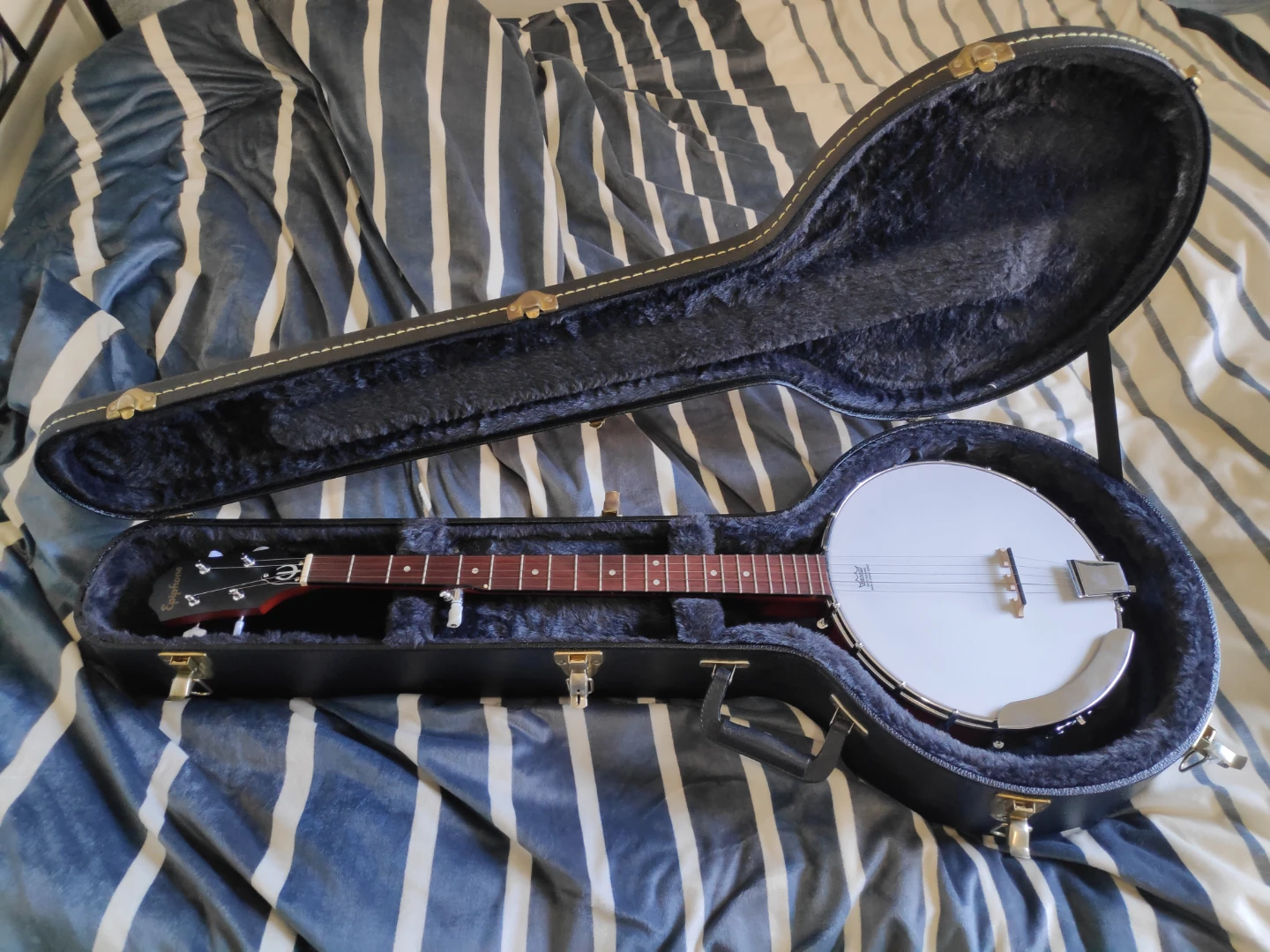 Epiphone Banjo with Hard Case