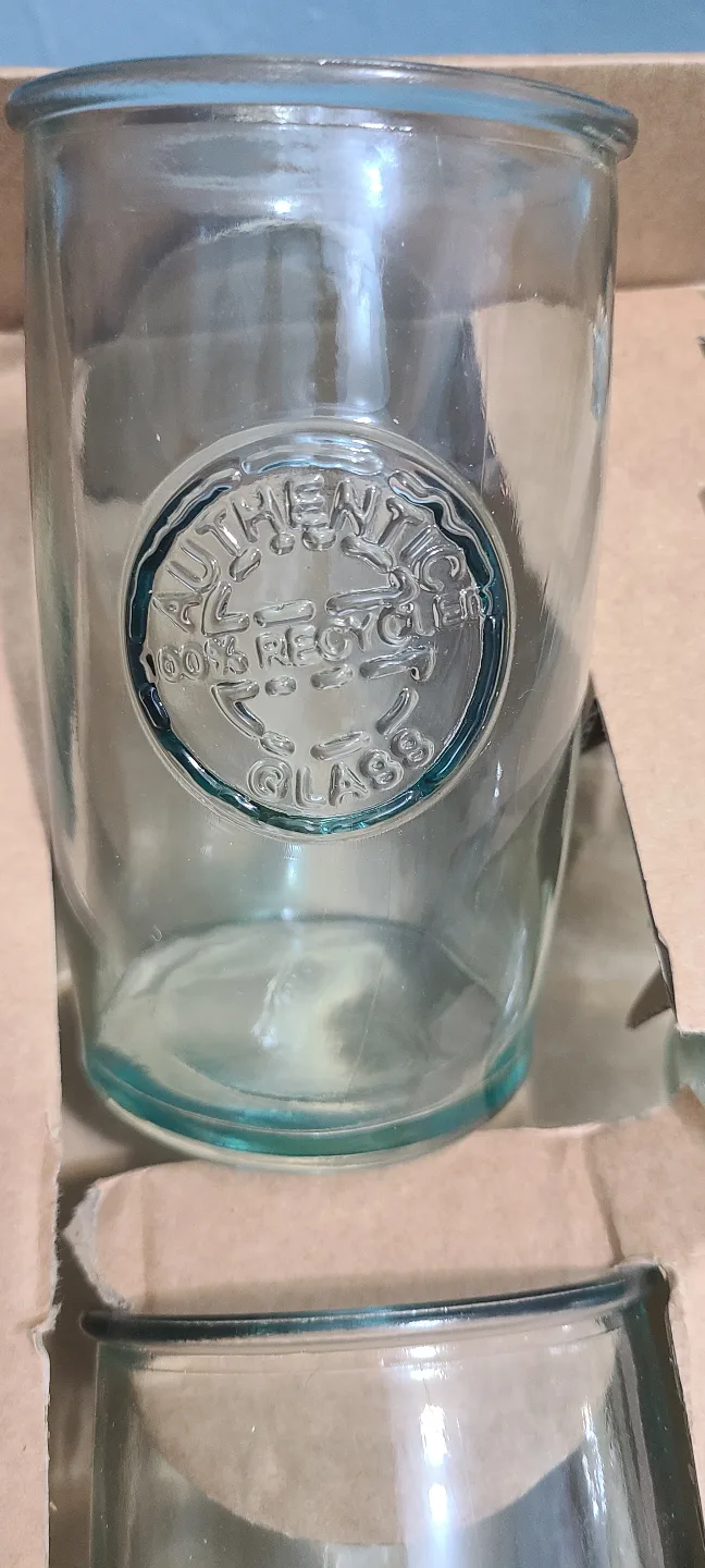 5-Piece Authentic 100% Recycled Glass Beverage Set image indicator(5)