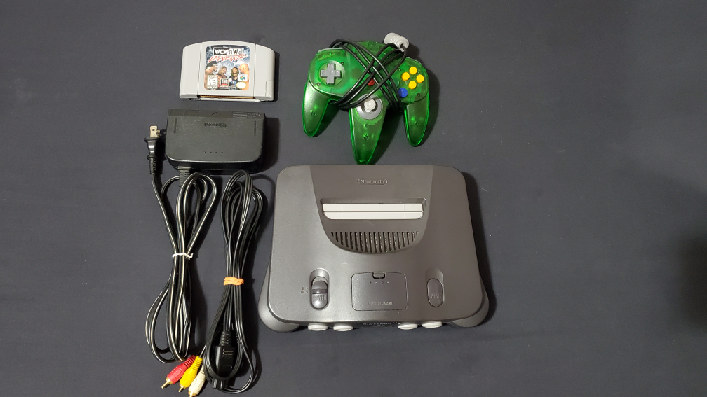 Nintendo 64 Console with Game and Controller - photo 2