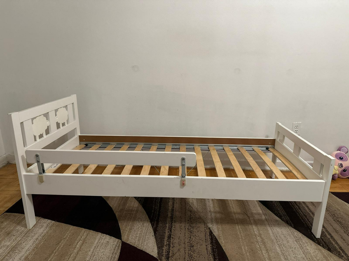 IKEA Toddler Bed with Guardrail - photo 3