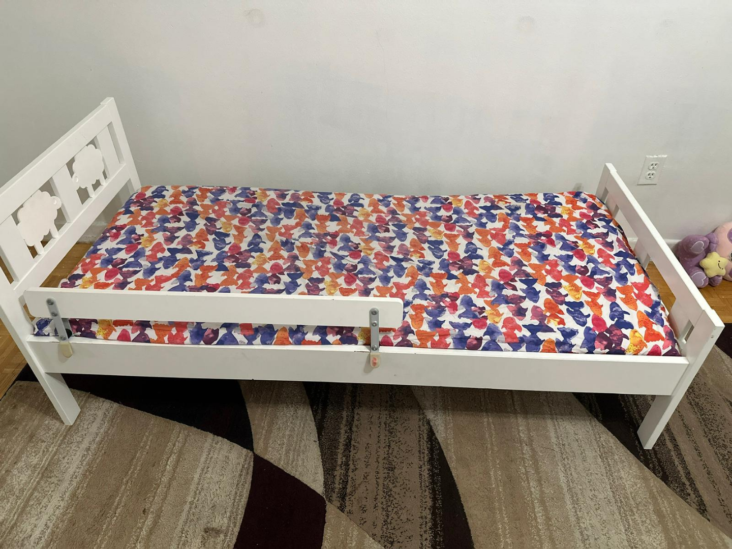 IKEA Toddler Bed with Guardrail - photo 4