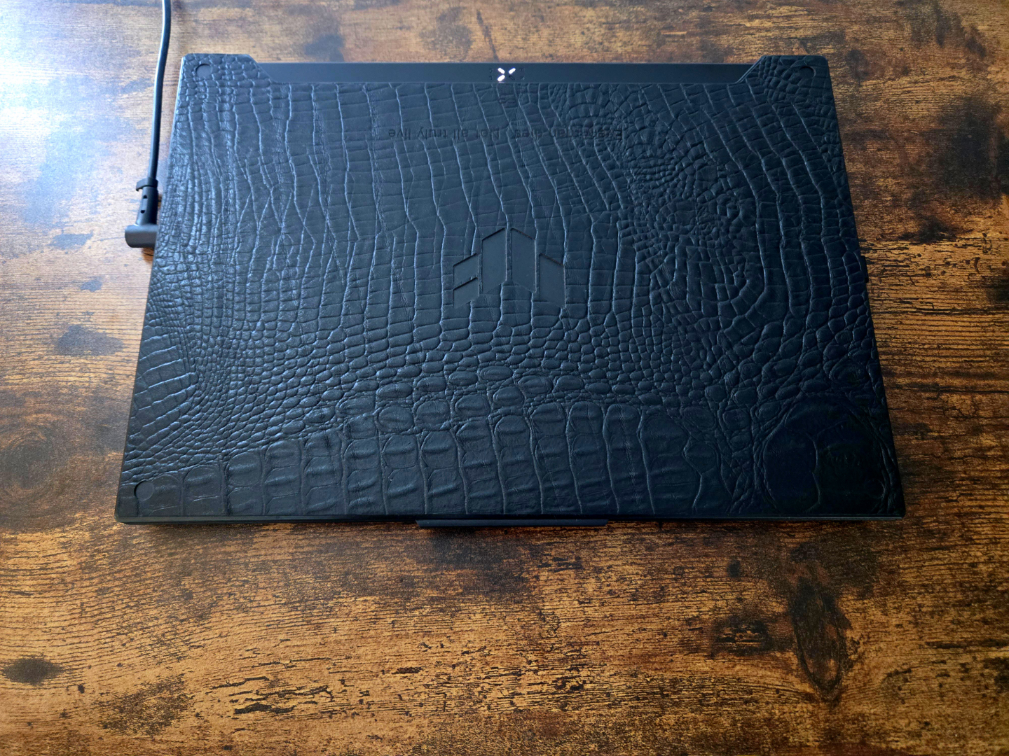 ASUS TUF Dash F15 Gaming Laptop - Black Crocodile Skin - photo 2
