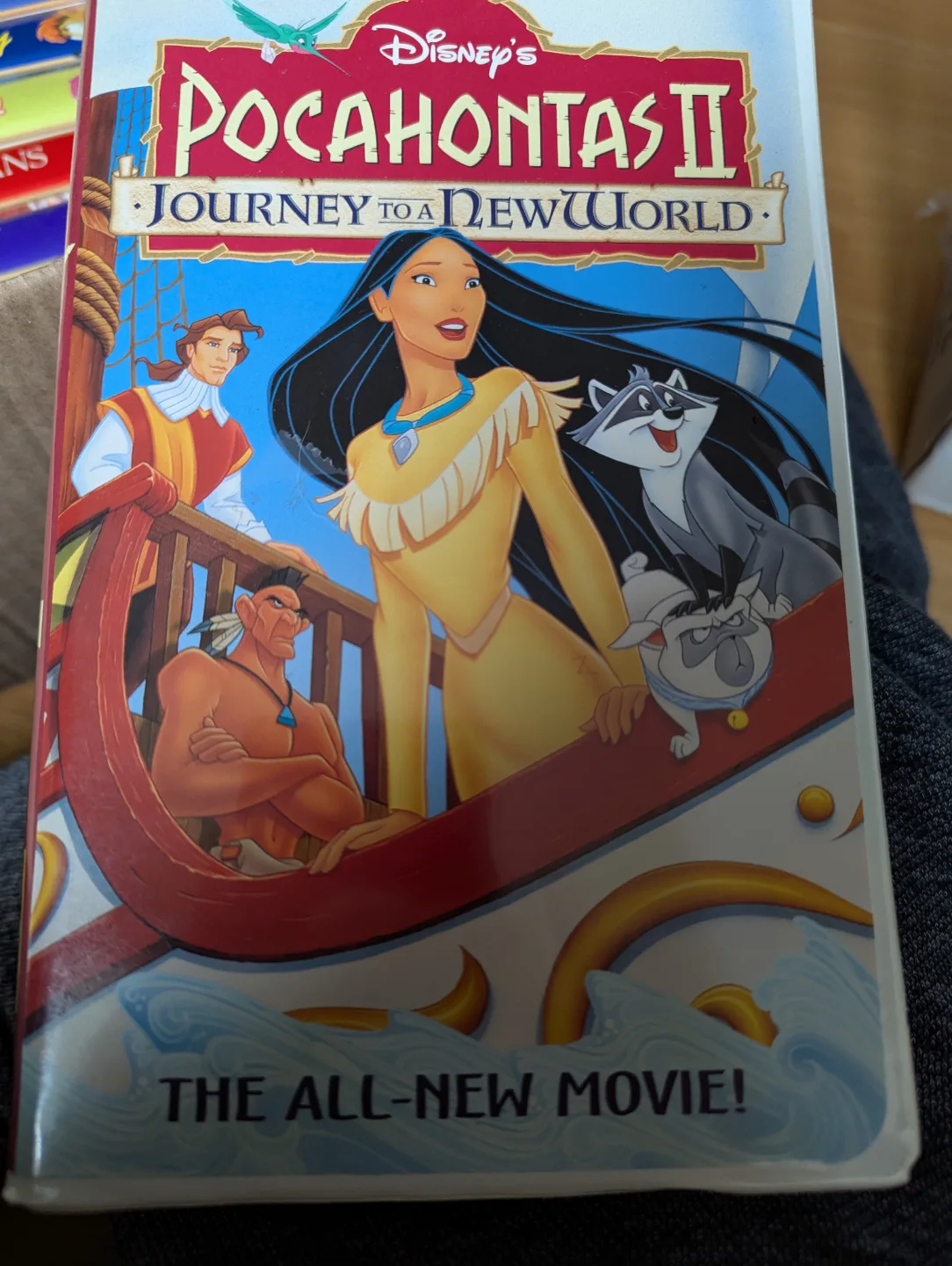 Pocahontas II: Journey to a New World VHS thumbnail