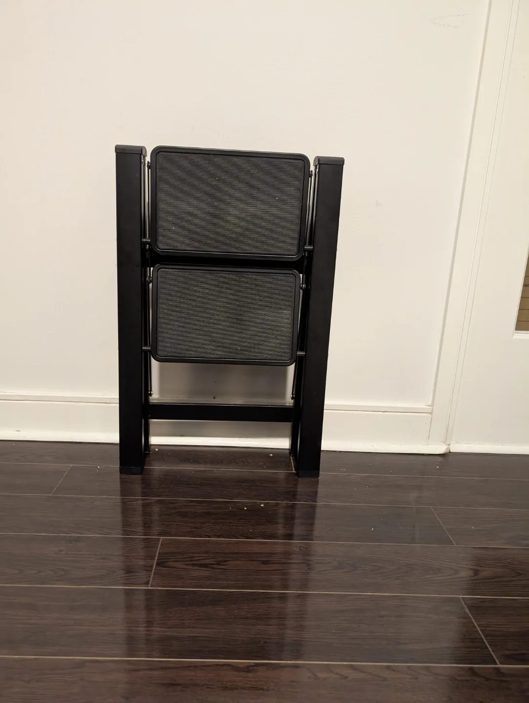 Black Two-Step Folding Step Stool thumbnail