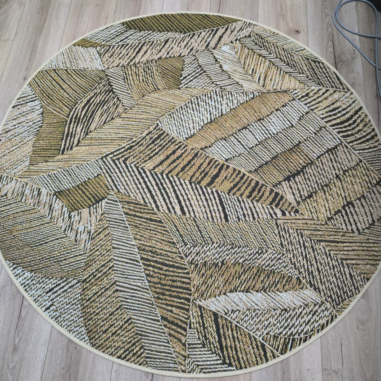 Round Abstract Pattern Area Rug image indicator(4)