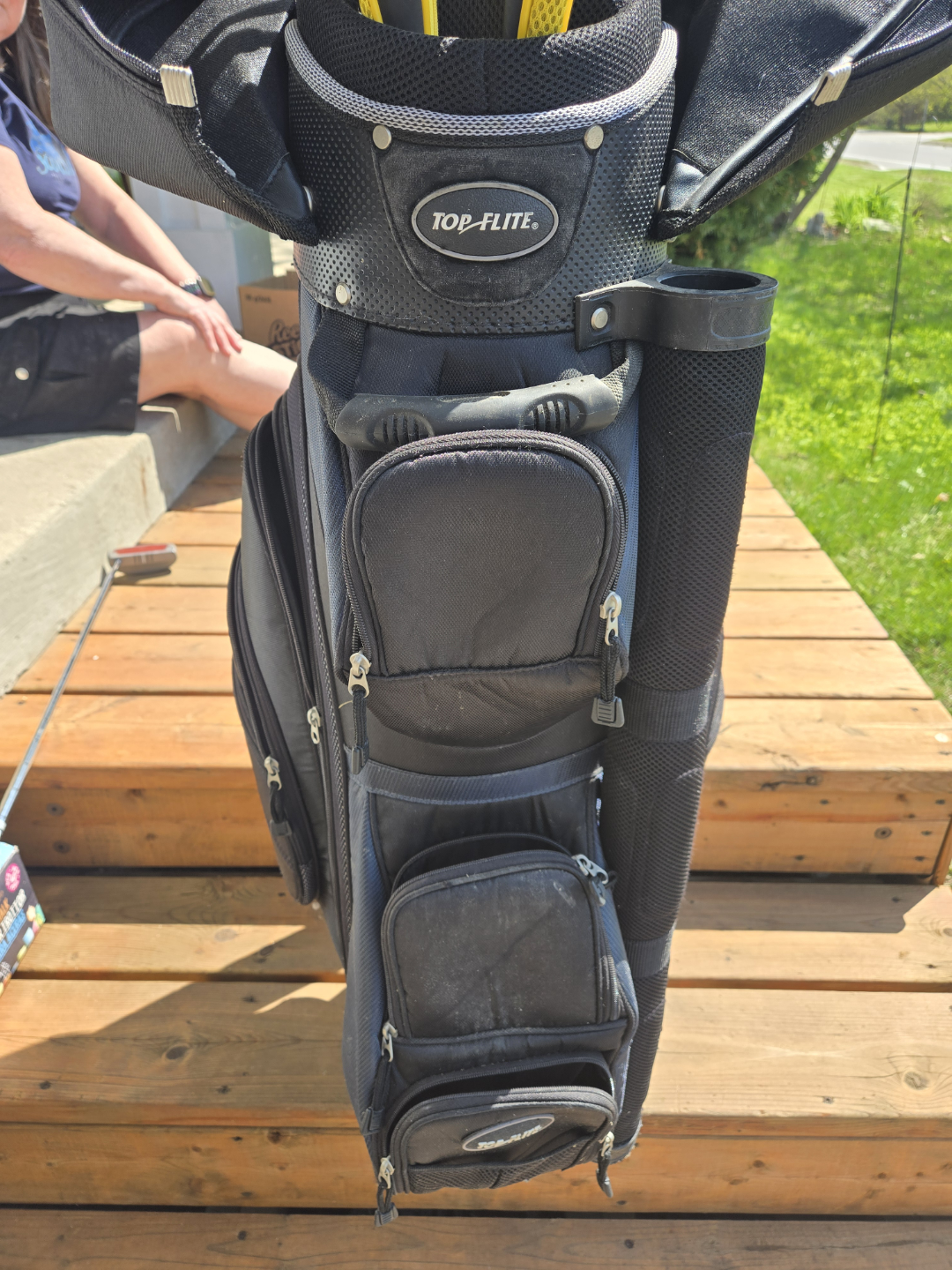 Mens Golf Club Set with Top-Flite Bag - photo 2