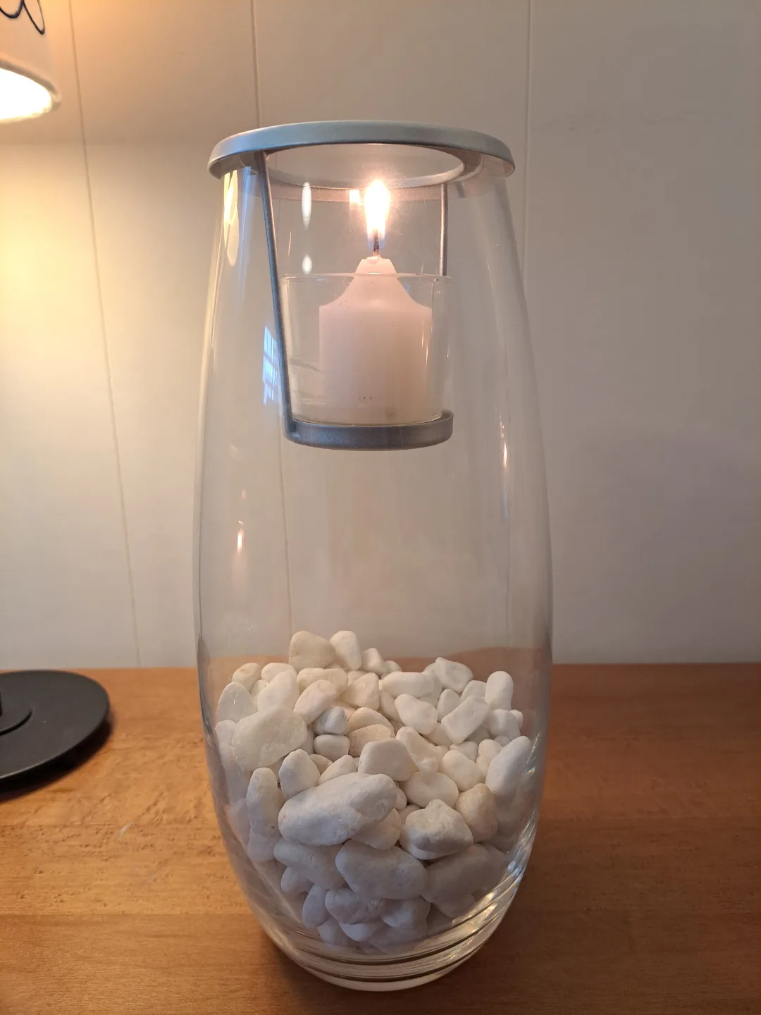 partylite Three Glass Candle Holders with Decorative Fillings image indicator(3)