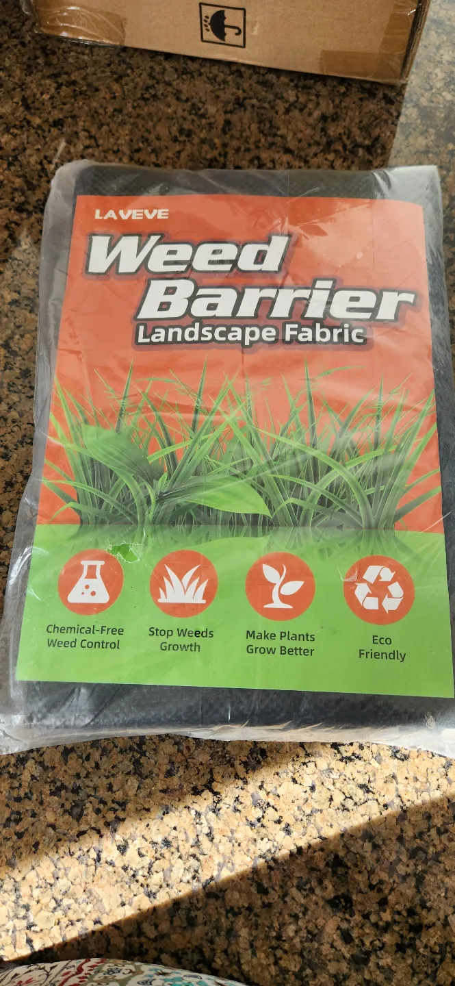 New Laveve Weed Barrier Landscape Fabric 3x50ft thumbnail