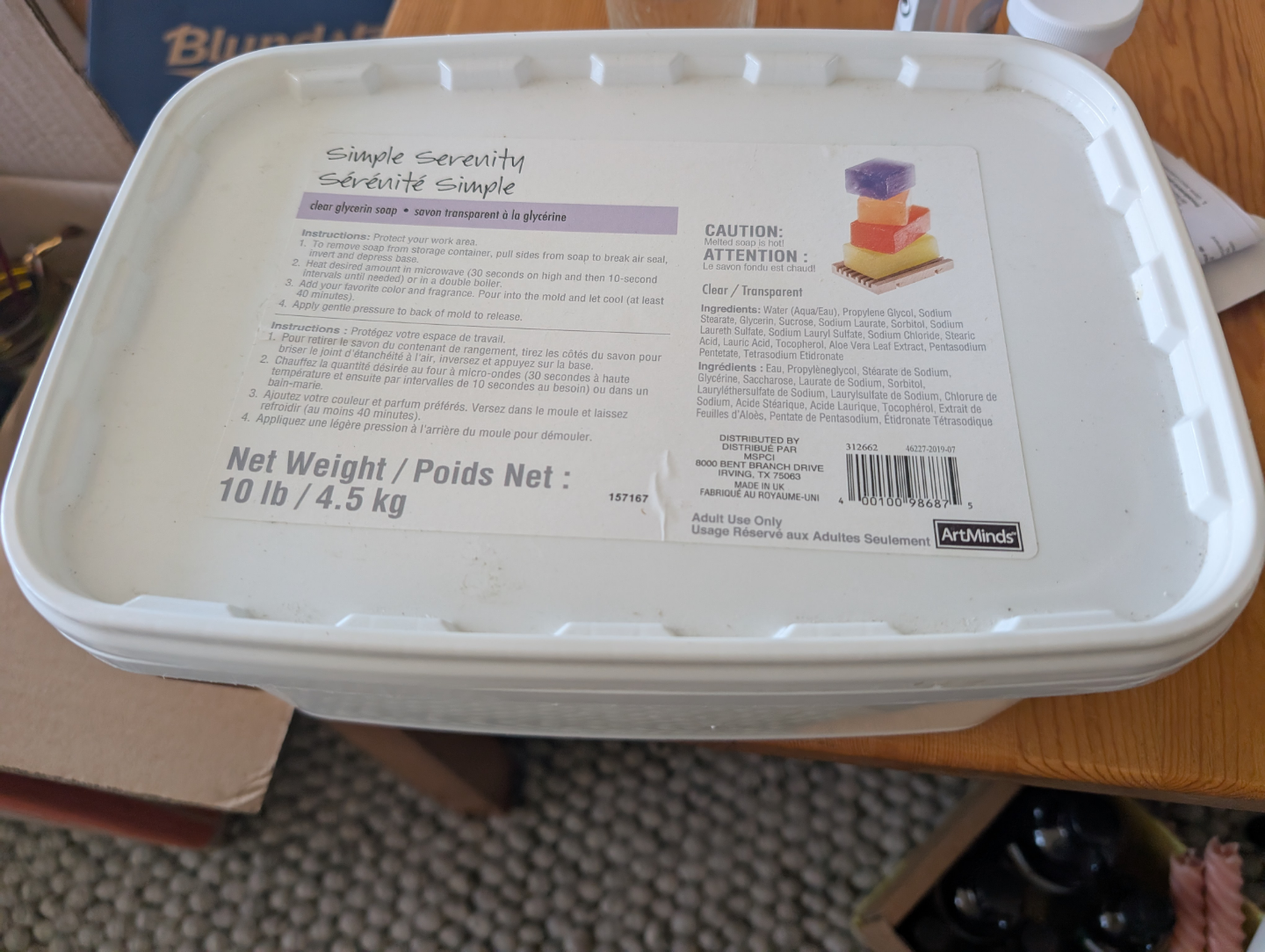 5 lb Glycerin Soap Making Base