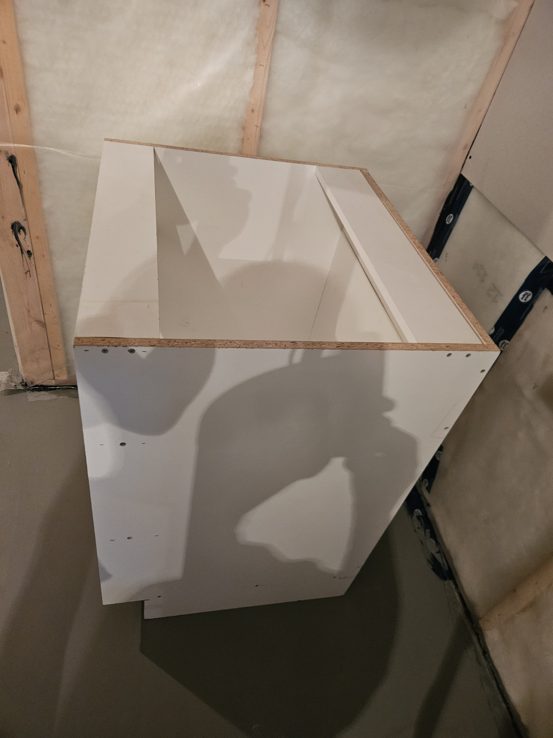 Unfinished White Kitchen Cabinet - photo 2
