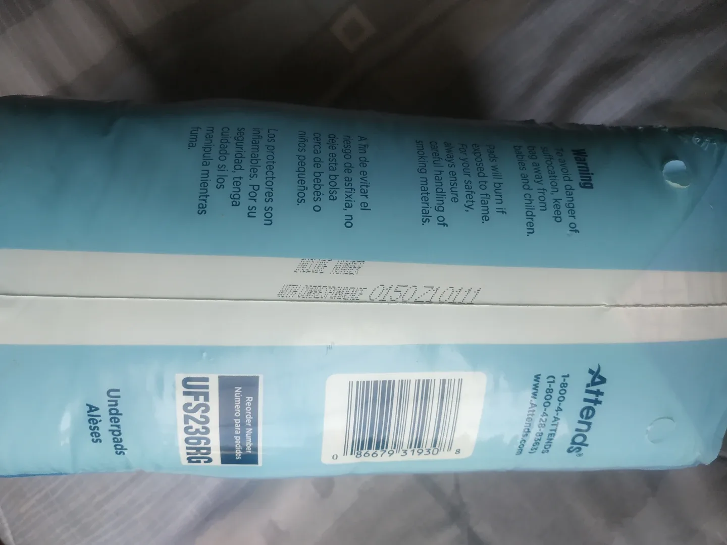 Attends Discreet Underpads - 15 Count 🏒 image indicator(4)