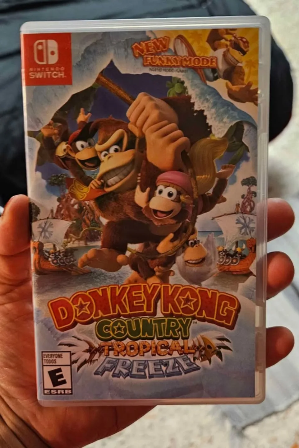 Donkey Kong Country Tropical Freeze Nintendo Switch Game
