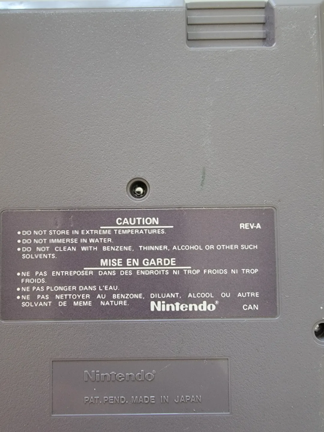 Kid Icarus NES Cartridge - Canadian Release image indicator(2)
