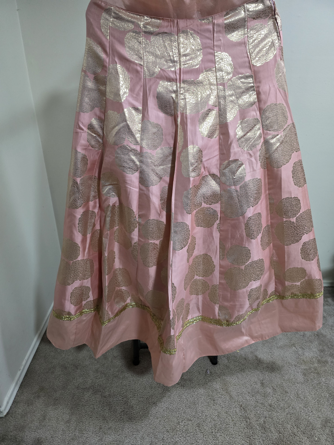 Peach coloured two-piece suit - photo 2