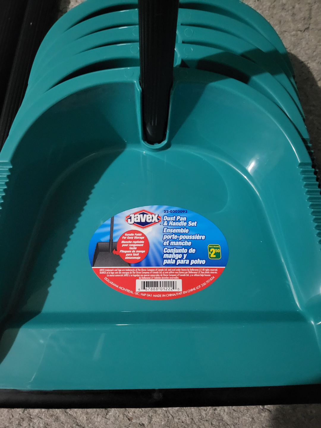 4 Dust Pan and Handle Set - photo 2