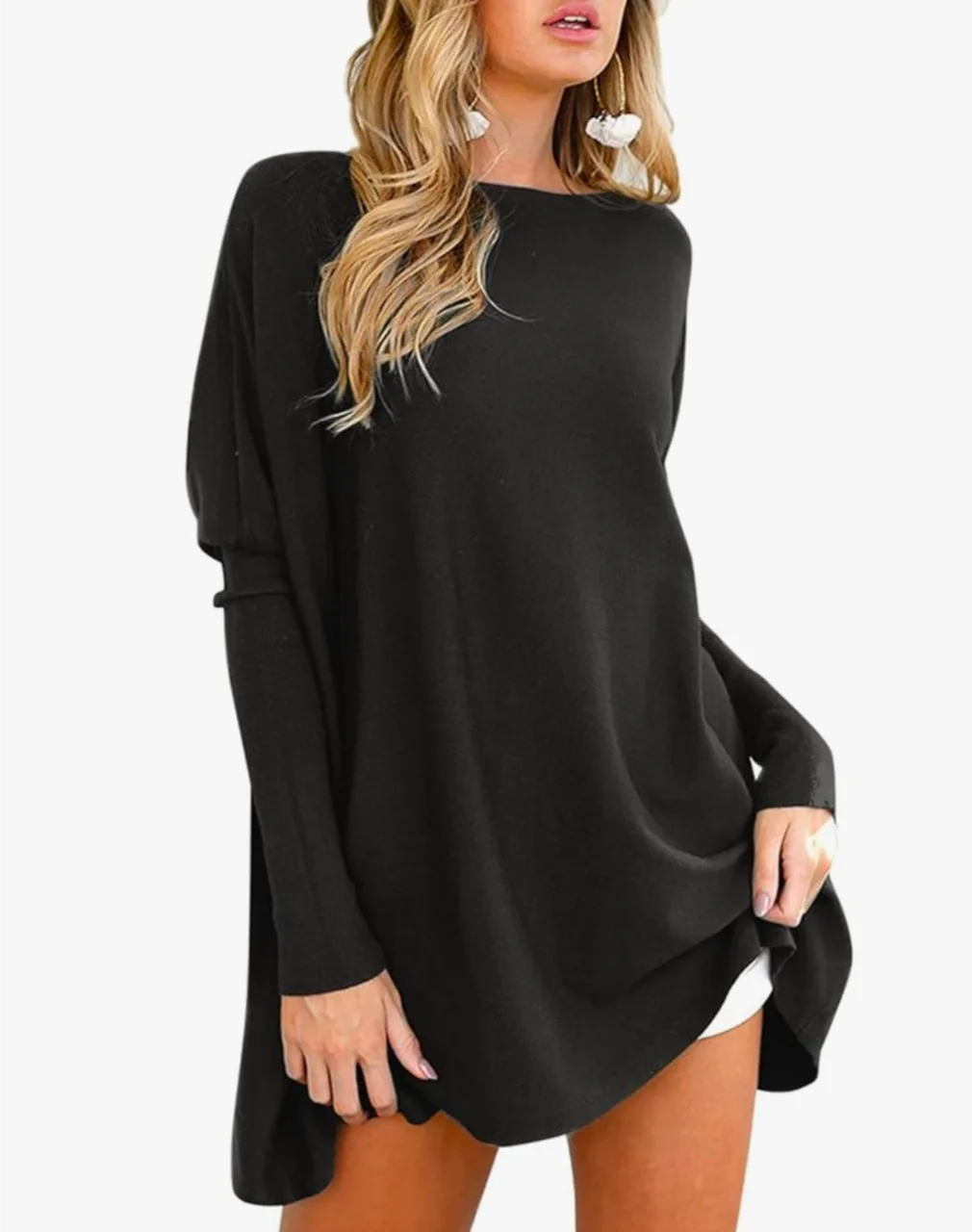 Black Oversized Tunic image indicator(5)