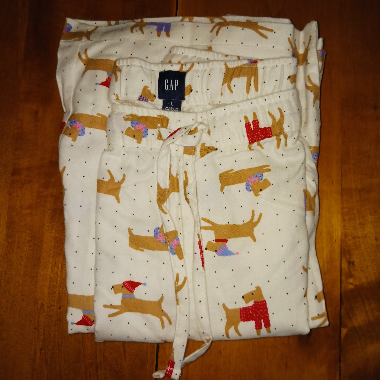 Gap Dog Print Lounge Pants( never worn)