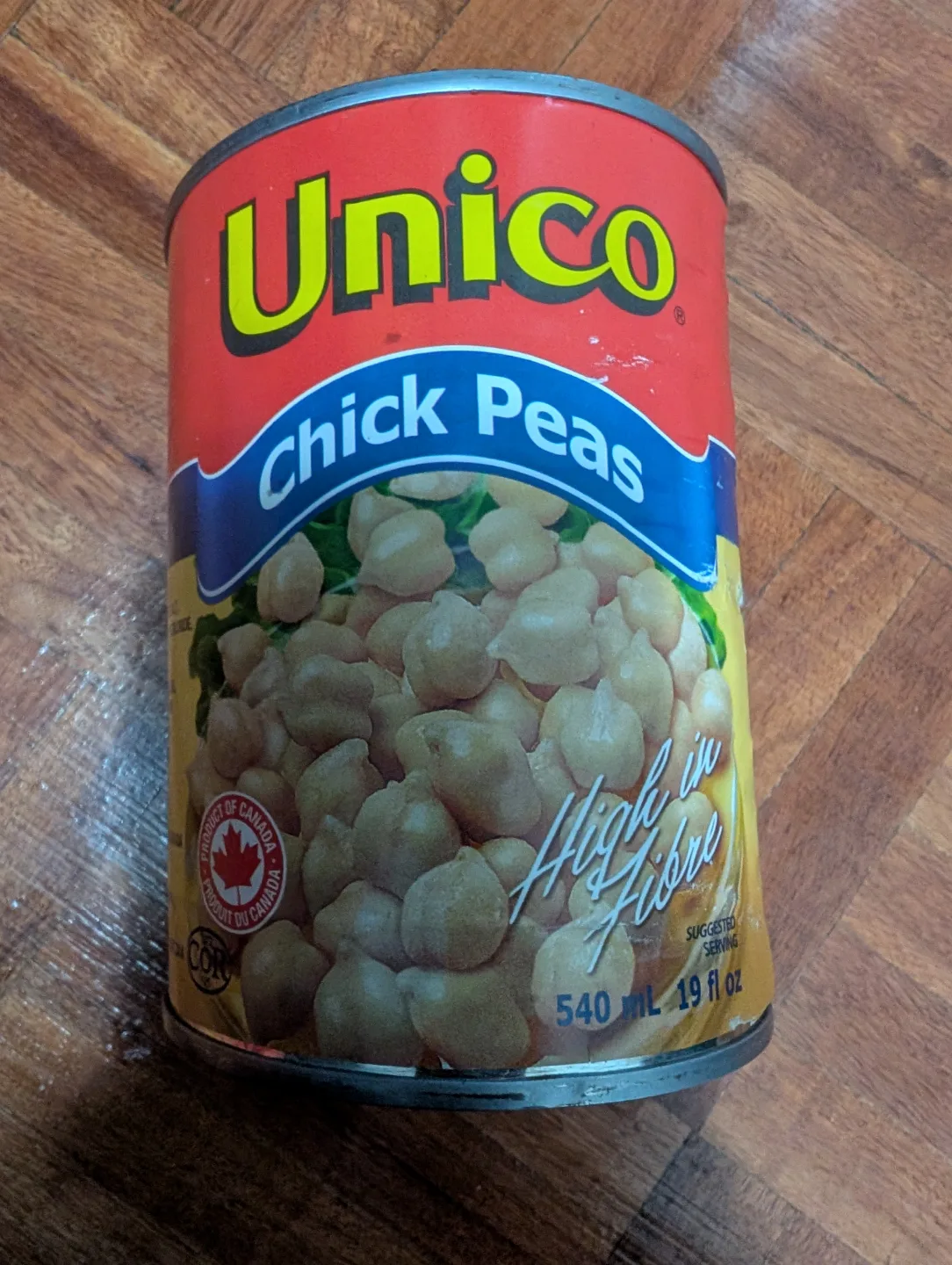 Unico Chick Peas - 540ml Can thumbnail