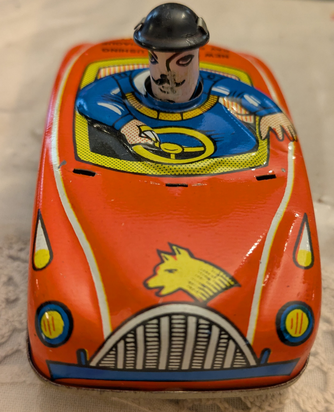 Vintage László's Car Wash Friction Toy Car