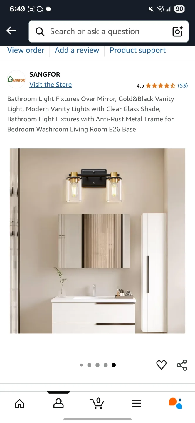 Bathroom Light Fixtures thumbnail